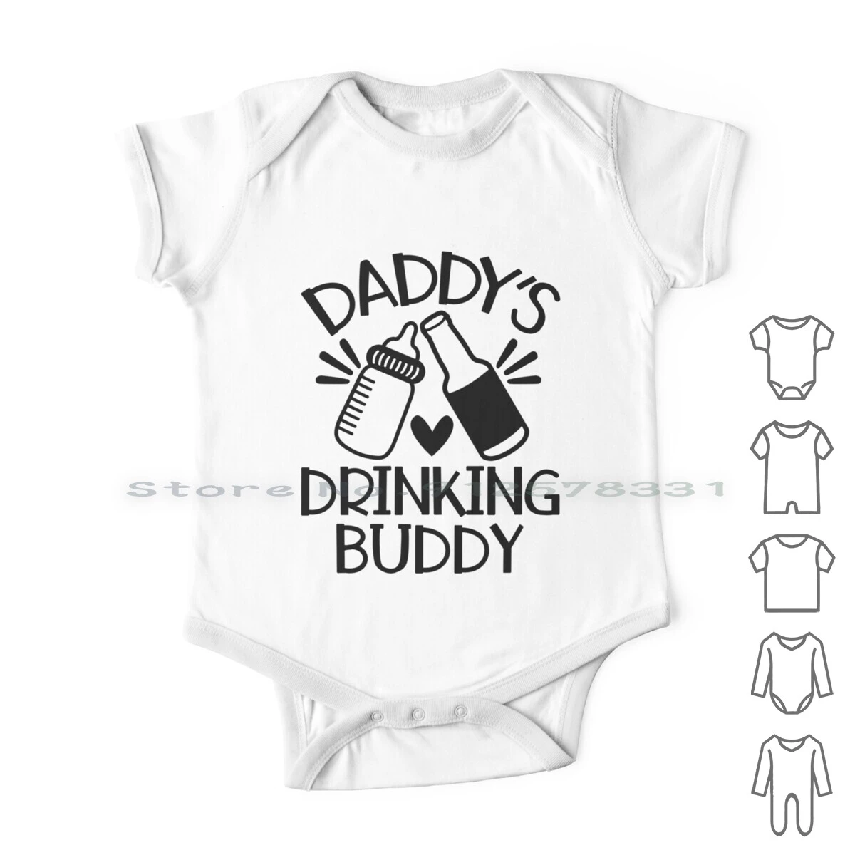 Daddys Drinken Maatje Pasgeboren Baby Rompertjes Katoen Jumpsuits Leuke Grappige Kids Baby Lange Mouw | AliExpress