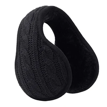 

Unisex Winter Knitted Ear Warmers Foldable Warm Earmuffs for Outdoor Skiing Riding IK88