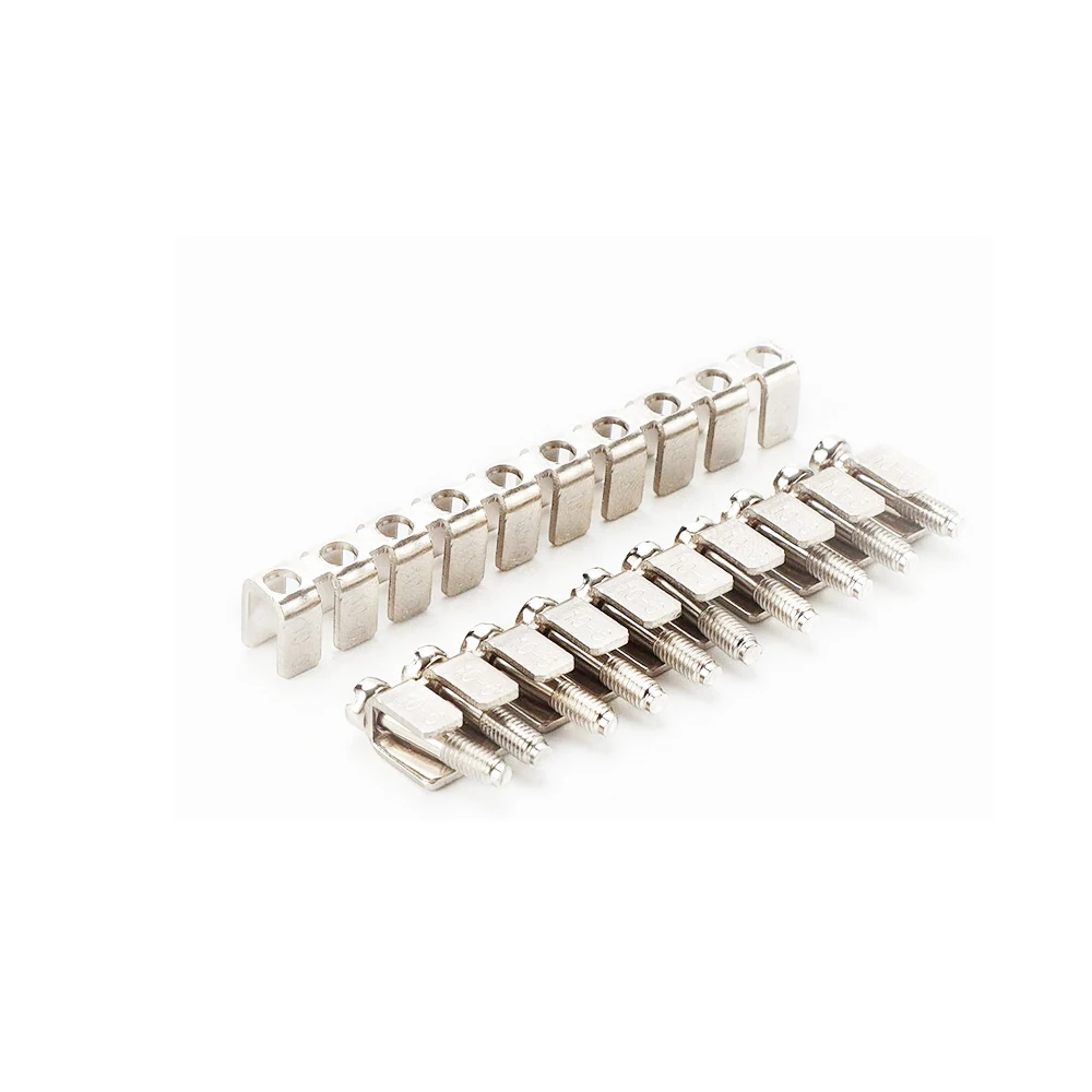 10Pcs Din Rail Terminal Block UK-2.5B Wire Electrical Conductor Universal Connector Screw Connection Terminal Strip Block UK2.5 10Pcs Din Rail Terminal Block UK-2.5B Wire Electrical Conductor Universal Connector Screw Connection Terminal Strip Block UK2.5