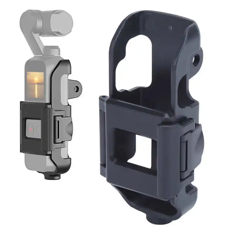 PULUZ Plastic Camera Housing Shell Protective Cover Bracket Frame with 1/4in Screw Hole for DJI OSMO Pocket | Электроника