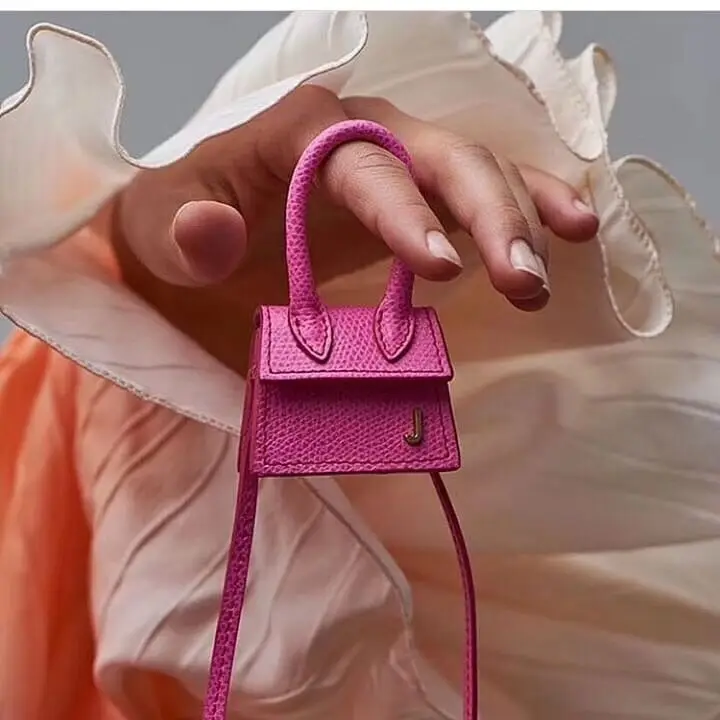 

Hot ins Fake Brand Mini Handbag for Women Fashion Vintage Crossbody Bag Smaller Leather Messenger Hand Bag Tote Clutch Bag Lady