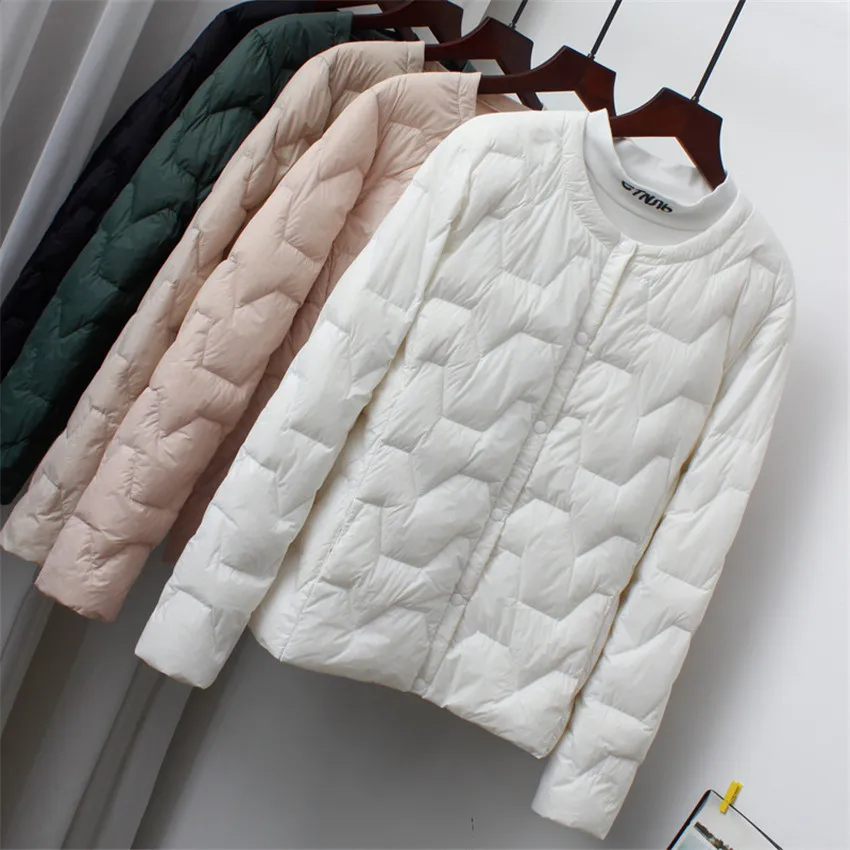 

Winter Warm Down Jacket Women Coat Ultralight Thin Down Jackets Plus Size Windproof Parka Outwear Korean Style Chaquetas