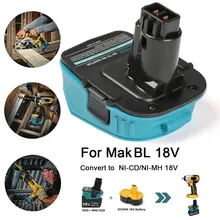 

Li-ion MAK1820 Battery Adapter Converter For Makita BL18V BL1815 BL1815B BL1820 BL1820B BL1830 BL1830B Power Tool Accessories