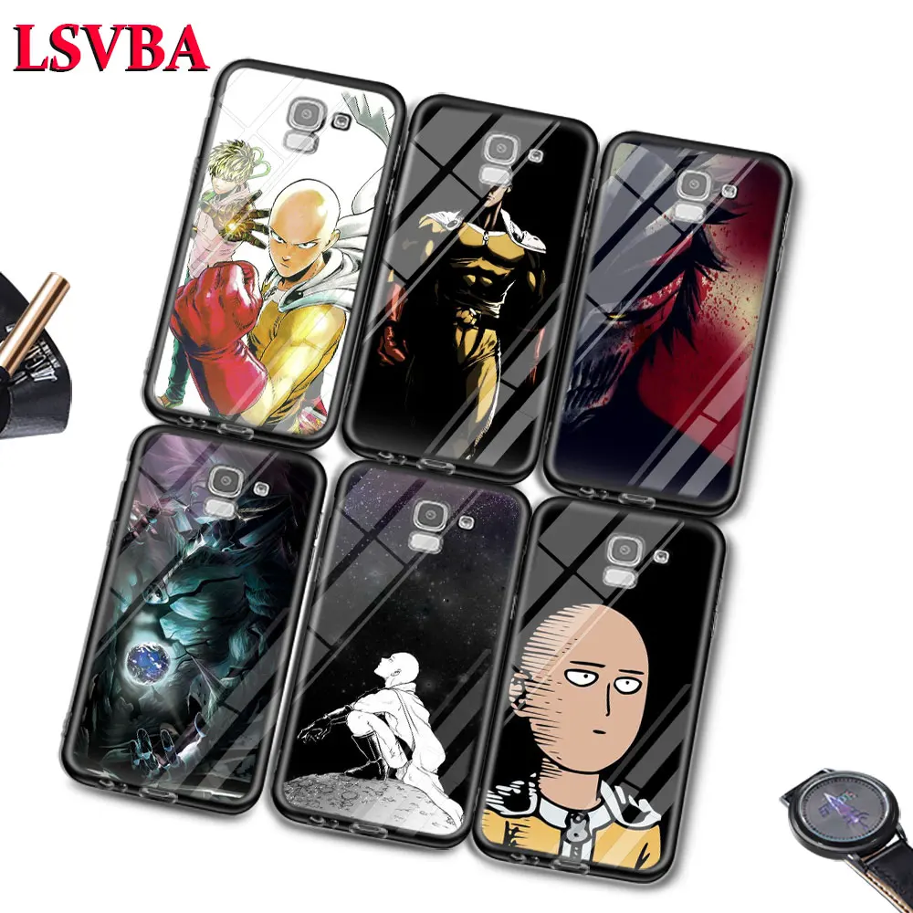 Аниме One Punch Man для Samsung Galaxy J2 J3 J4 J5 J6 J7 плюс Core 2018 2017 2016 Супер Яркий глянцевый чехол