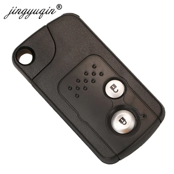 Keyforkess 2 pulsanti Full Smart Remote KeylessGo Fob 313.8MHZ con Chip ID46 pcf7953 per chiave auto Honda CRV 2 Keyforkess 2 pulsanti Full Smart Remote KeylessGo Fob 313.8MHZ con Chip ID46 pcf7953 per chiave auto Honda CRV - Jingyuqin 2 pulsanti Full Smart Remote KeylessGo Fob 313 8MHZ con Chip ID46 pcf7953 per