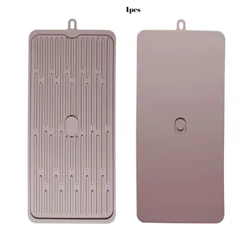 

Kitchen Wine Glass Tableware Silicone Drain Mat Kitchenware Drying Mat Folding Non-Slip Placemat