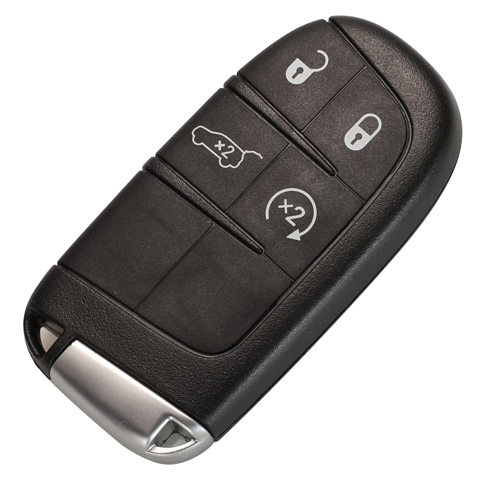 US $60.03 jingyuqin 234 Buttons Smart Remote Control Key 433mhz 4A Chip Keyless Entry SIP22 Blade For Jeep Renegade Compass M3N40821302