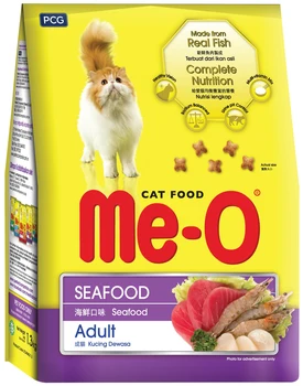 

ME-O ME-O ADULT CAT for adult cats c seafood