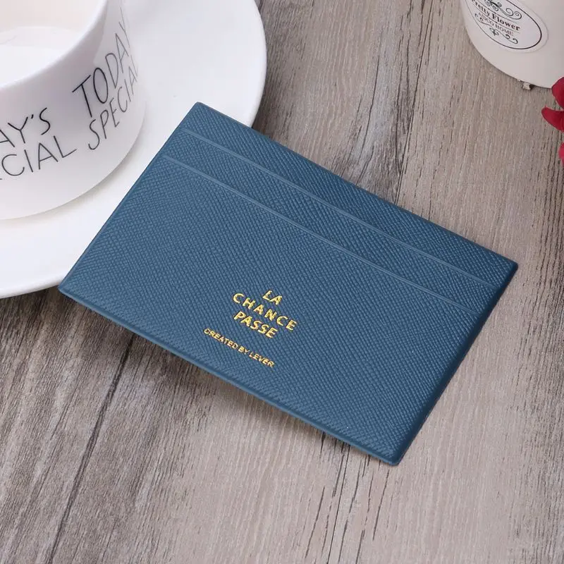 Portable Men Women Cards Holder Slim Bank Credit ID Card Case Bag Wallet