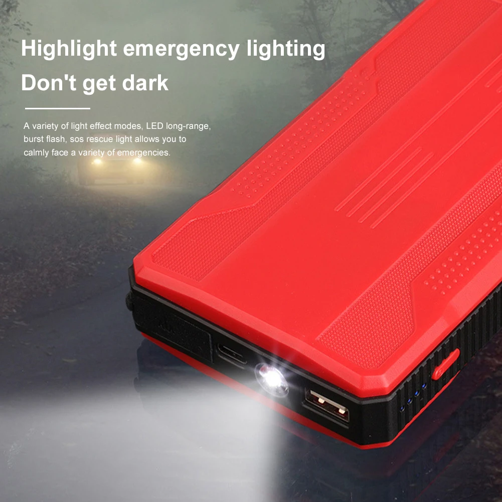 audew jump starter Super Safe Car Jump Emergency Booster Starter Engine With USB Quick Charge 12V Auto Portable Lithium Battery Power Bank Pack noco gb40