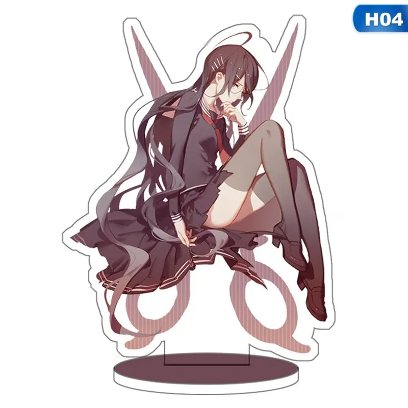 

Figures Plate Holder Danganronpa Ronpa Komaeda Nagito Acrylic Stand Figure Stand Model Plate Decor Gift Cool