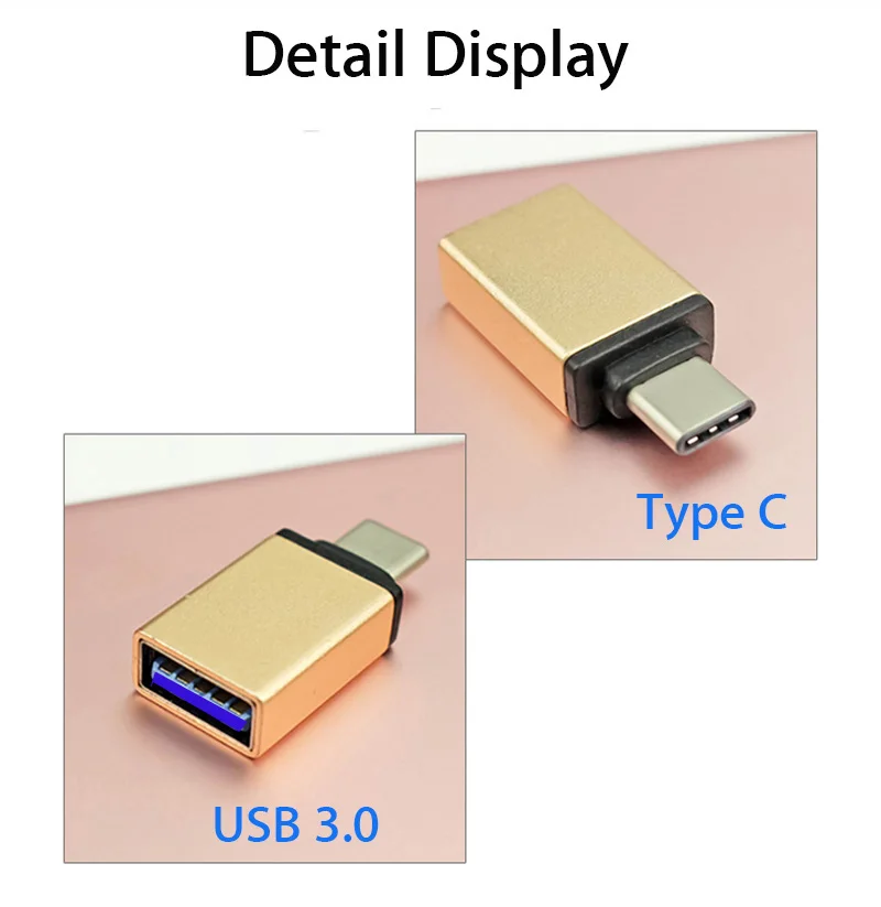 Usb type c OTG адаптер для синхронизации данных конвертер для samsung galaxy A50 A60 a70 S10 S9 S8 Черная Акула 2 huawei nova 5 p20 honor 20 9x