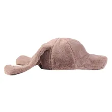 Шапка женская шапка мужская шляпа Кепки gorros mujer invierno шапка модные милые Для женщин плюшевый светильник шапка с заячьими ушами; теплая шапка Кепки
