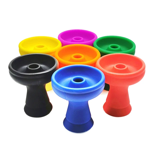 One Hole Silicone Hookah Bowl Funnel Flavor Holder Phunnel Silicon