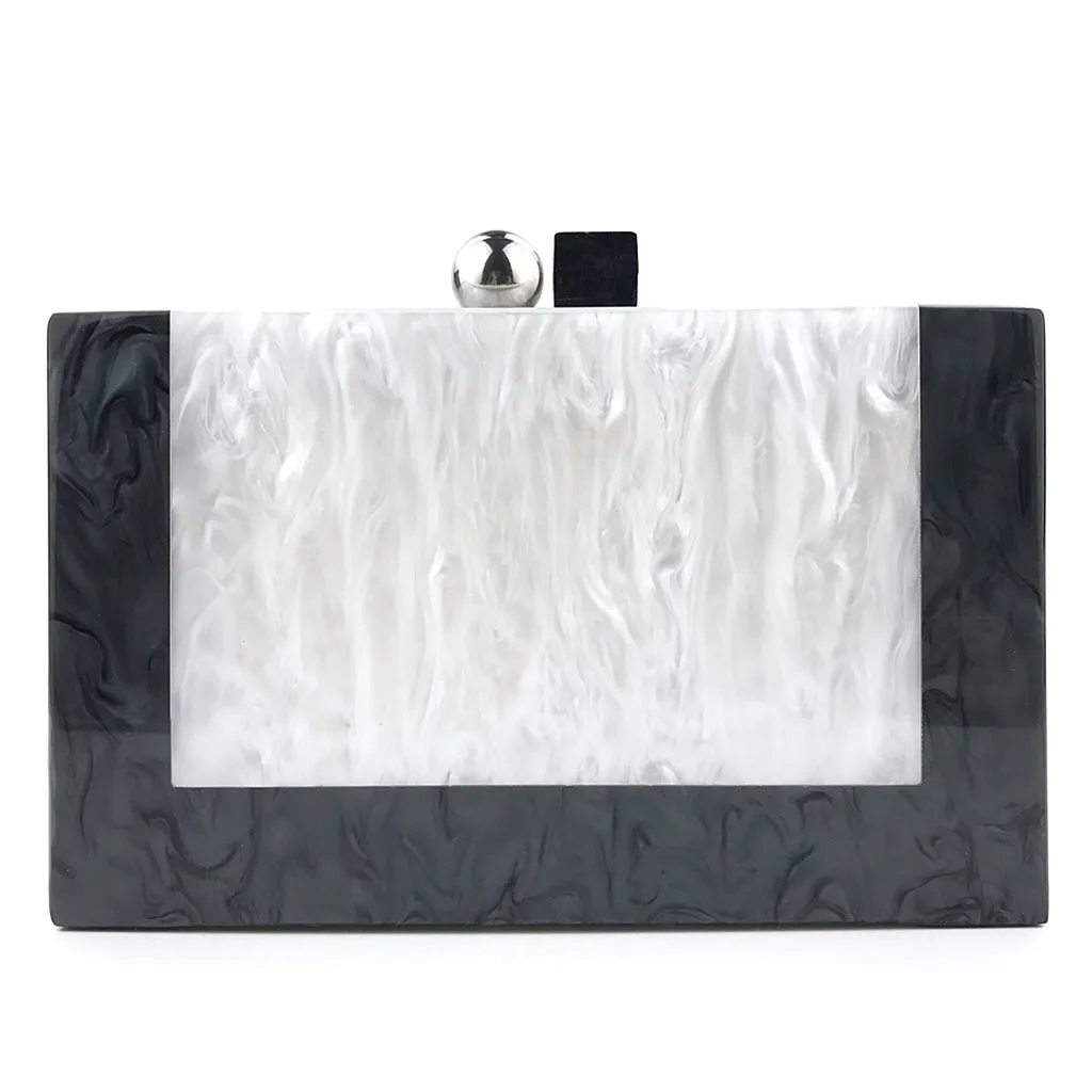 

2020 Fashion And Sexy Ladies Dinner Bag Gold Acrylic Box Banquet Bag Selling Spring And Summer Popular Wild Models Bag 0103