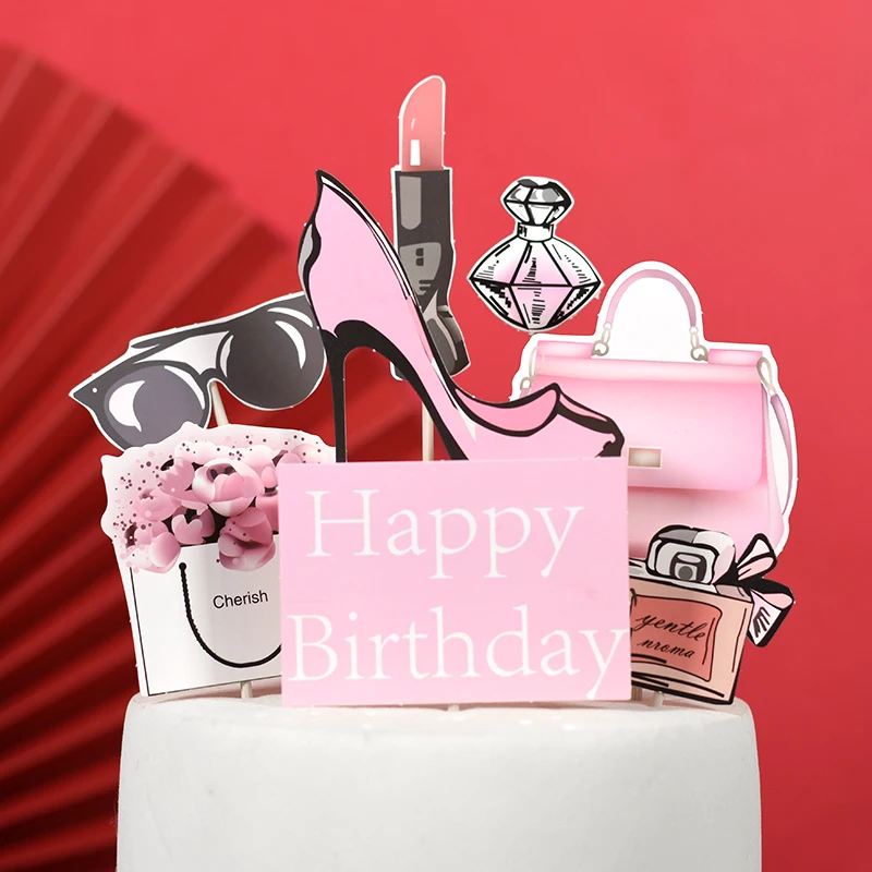 Cakelove 1 комплект парфюм высокие каблуки торты кекс сделай сам Топпер для женщин