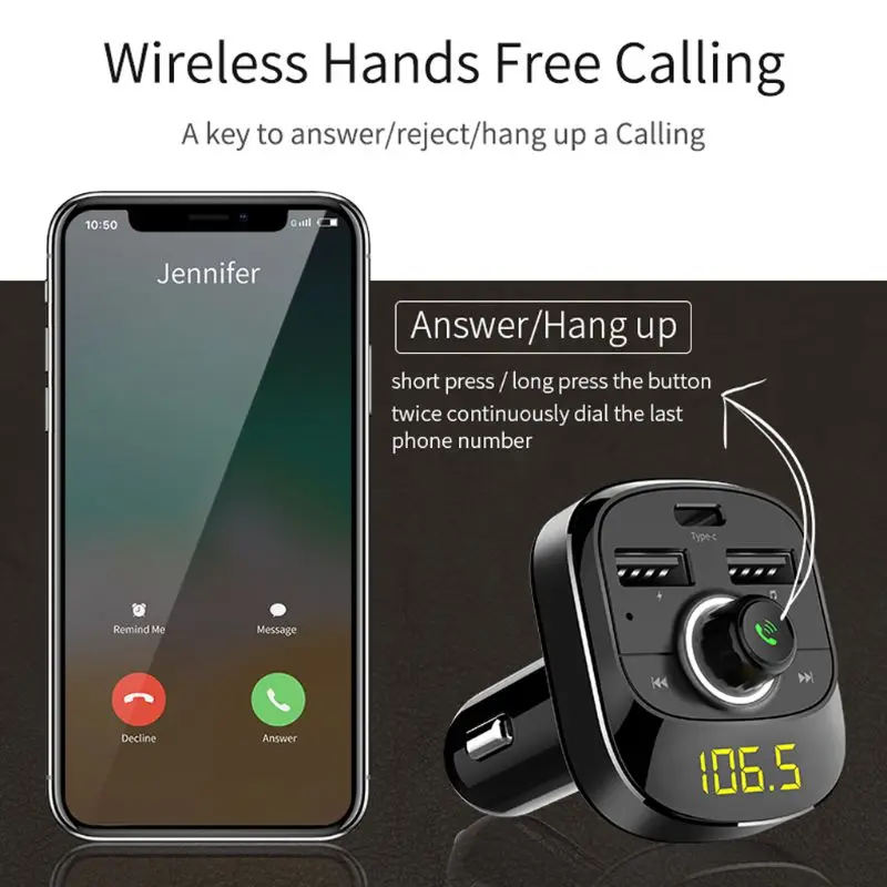 Автомобильный Bluetooth fm-передатчик MP3-плеер Бесконтактное Аудио Автомобильные аксессуары G6KC