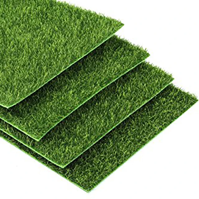 1Db 15 Cm × Hamis Fű A Babaház Miniatűrök Kertjéhez, Mesterséges Kézműves Dekorációhoz, Mini Ház Összegű Gyep Dísztárgyak - Image 5