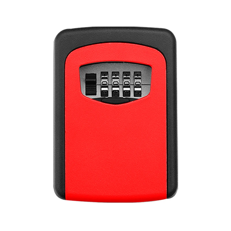 

Key Storage Lock Box Safe Box Key Lock Box Wall Mounted Indoor Outdoor Spare Key Hidden Storage Box Security Aluminum Alloy