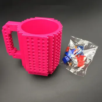 

Creative Fun Building Blocks Cup Diy Assembled Coffee Cup Mug Creative Assembly Decompression Water Cup