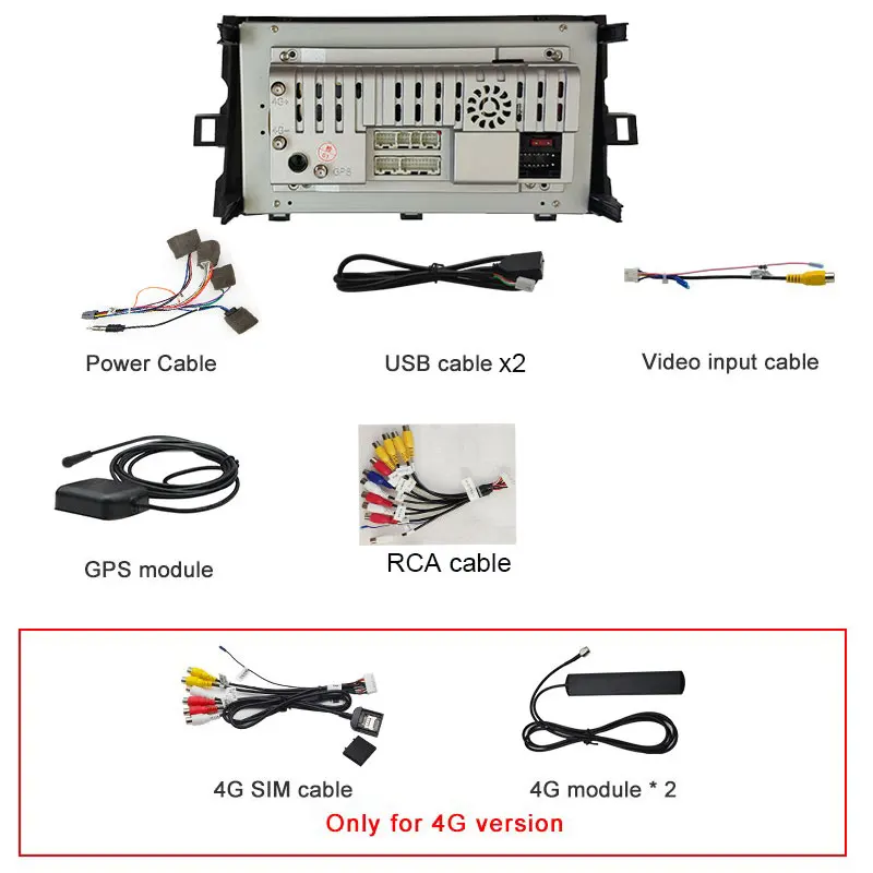 Excellent Android 8.0 ROM32GB Car Radio GPS Navigation Central Multimedia for Toyota Verso EZ 2007-2016 Phonebook Bluetooth Handsfree 15