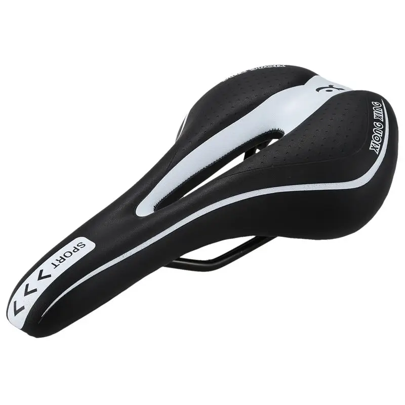 LIETU Road Mountain MTB Gel Comfort Saddle Bike Bicycle Cycling Seat Cushion Pad Black white Color | Спорт и развлечения