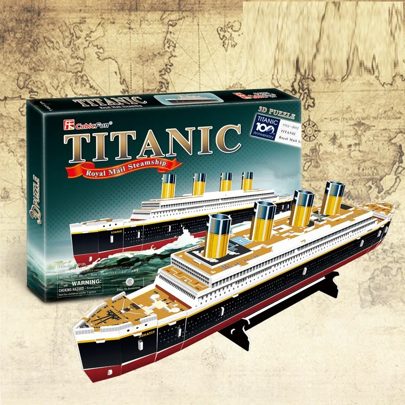 Puzzle 3d Titanic Puzzles | Titanic 3d Jigsaw Puzzle | Titanic Children  Puzzle - Puzzles - Aliexpress