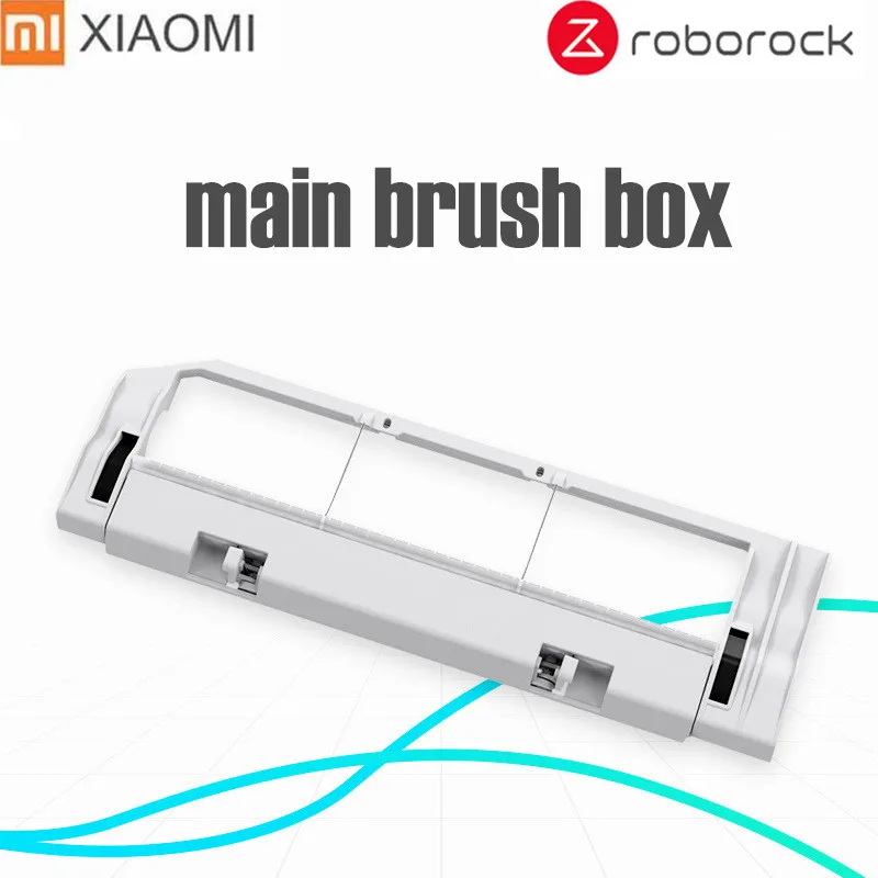 

XIAOMI MI Robot ROBOROCK MIJIA Vacuum Part Xiaomi Robotic Vacuum Cleaner Rolling Brush Cover Main Brush Box Replacements