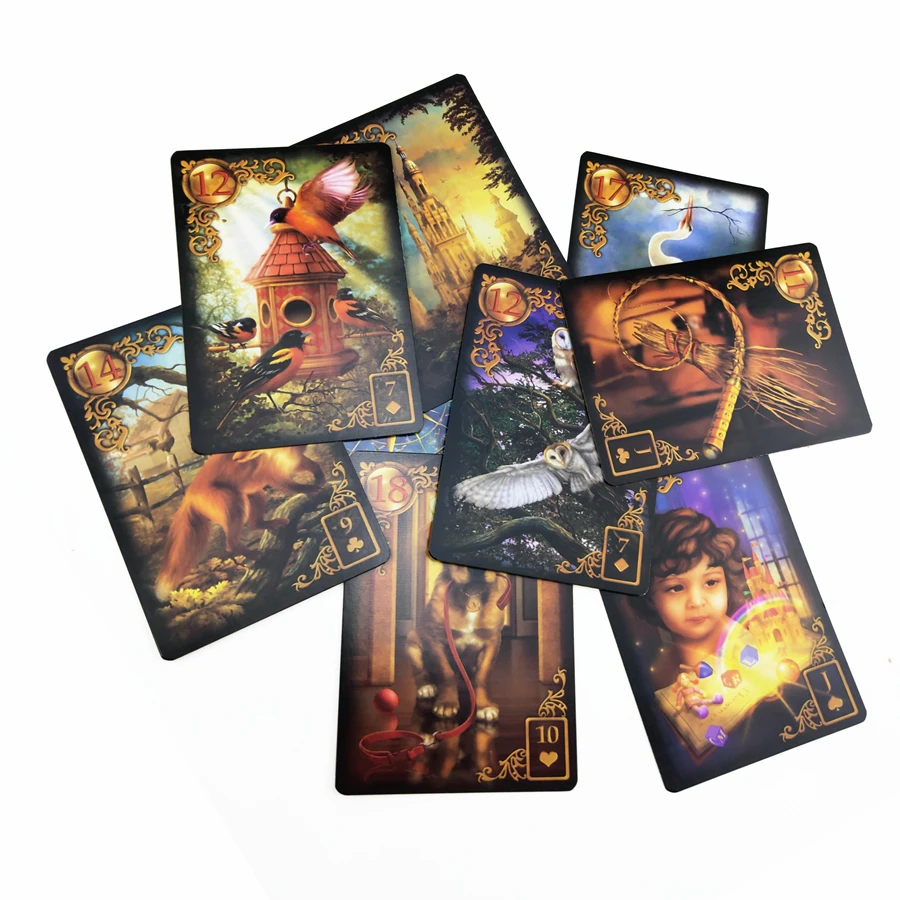 Считывающие карты lenormand с изображением ораклов Таро считывающие легендарное
