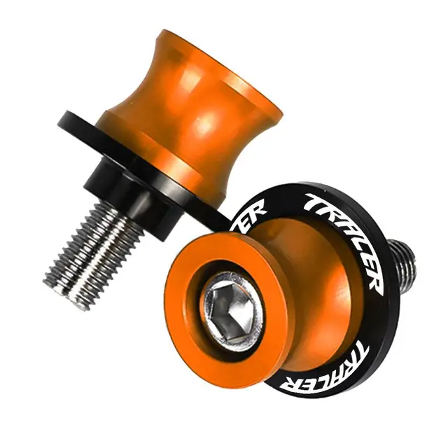 FOR YAMAHA TRACER 9 GT 700 900 Tracer700 Tracer900 2015 2021 19+ Motorcycle CNC Aluminum 6MM Swingarm Spool Stand Screws Slider 6MM