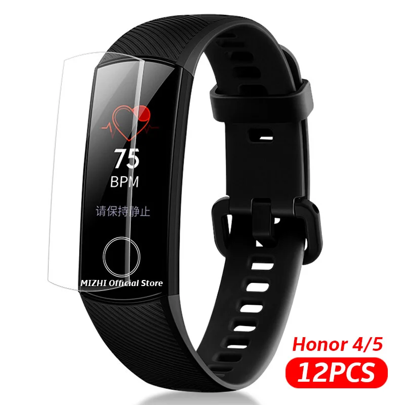 Пленки для Huawei Honor Band 4 5 Противоударная мягкая защитная пленка из ТПУ Band4 Band5