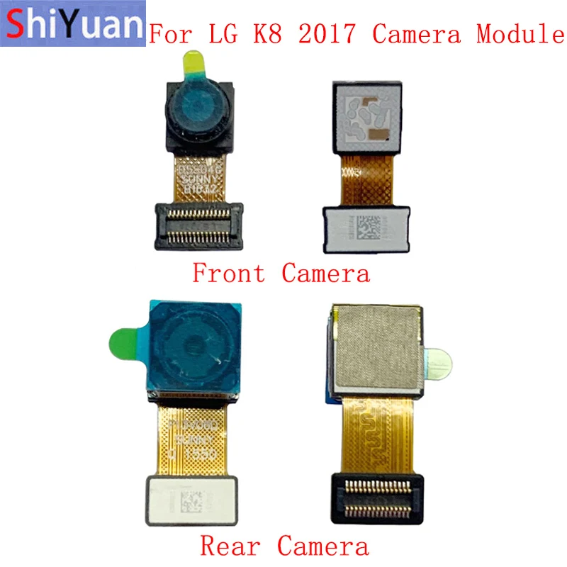 

Back Rear Front Camera Flex Cable For LG K8 2017 M200N X240 X300 US215 K120 Main Big Small Camera Module Repair Replacement Part