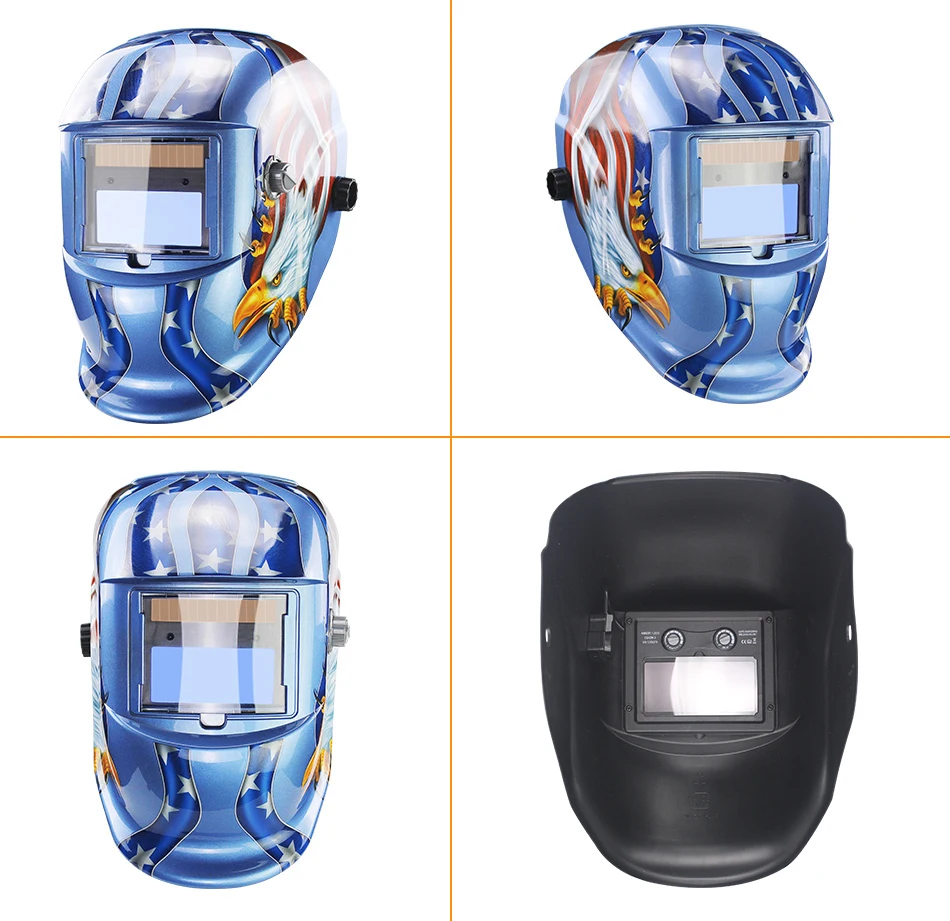 

New Solar LI battery Automatic Darkening TIG MIG MMA MAG KR KC Electric True color Welding Mask/Welder Cap for Welding Machine