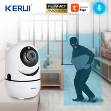 

KERUI 1080P WIFI IP Camera Tuya CONTROL Mini Camera SMARTPHON Surveillance Camera DOG Indoor PROTECT Baby Monitor CCTV Camera