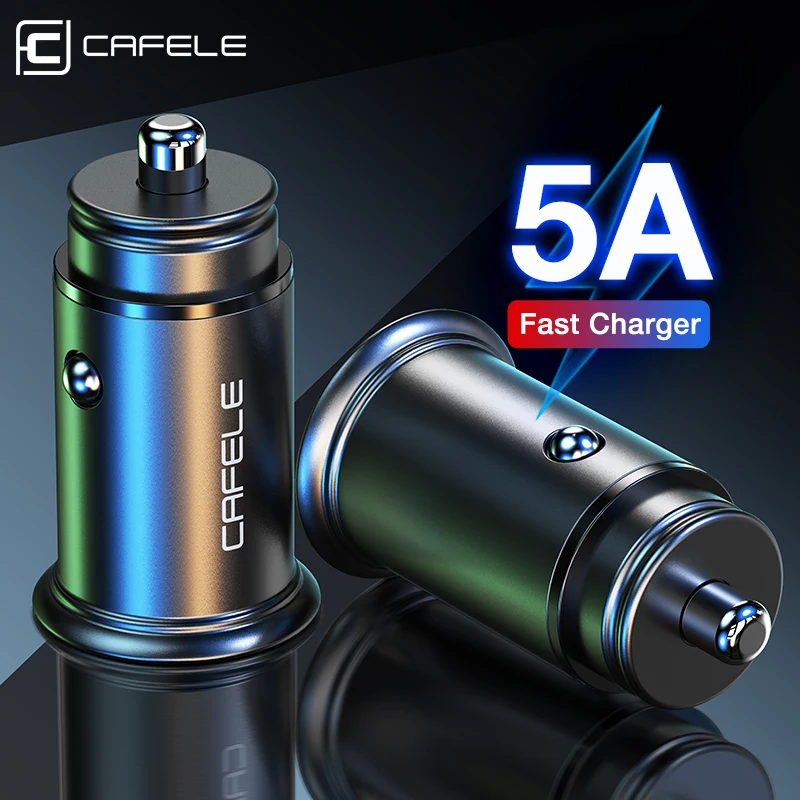 Автомобильное зарядное устройство CAFELE с портом USB 3 0 и поддержкой быстрой