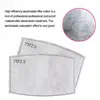 10/20/30/50 PCS PM2.5 Filter Paper Anti Haze Mouth Mask Anti Dust Mask Activated Carbon Filter Paper Health Care 3
