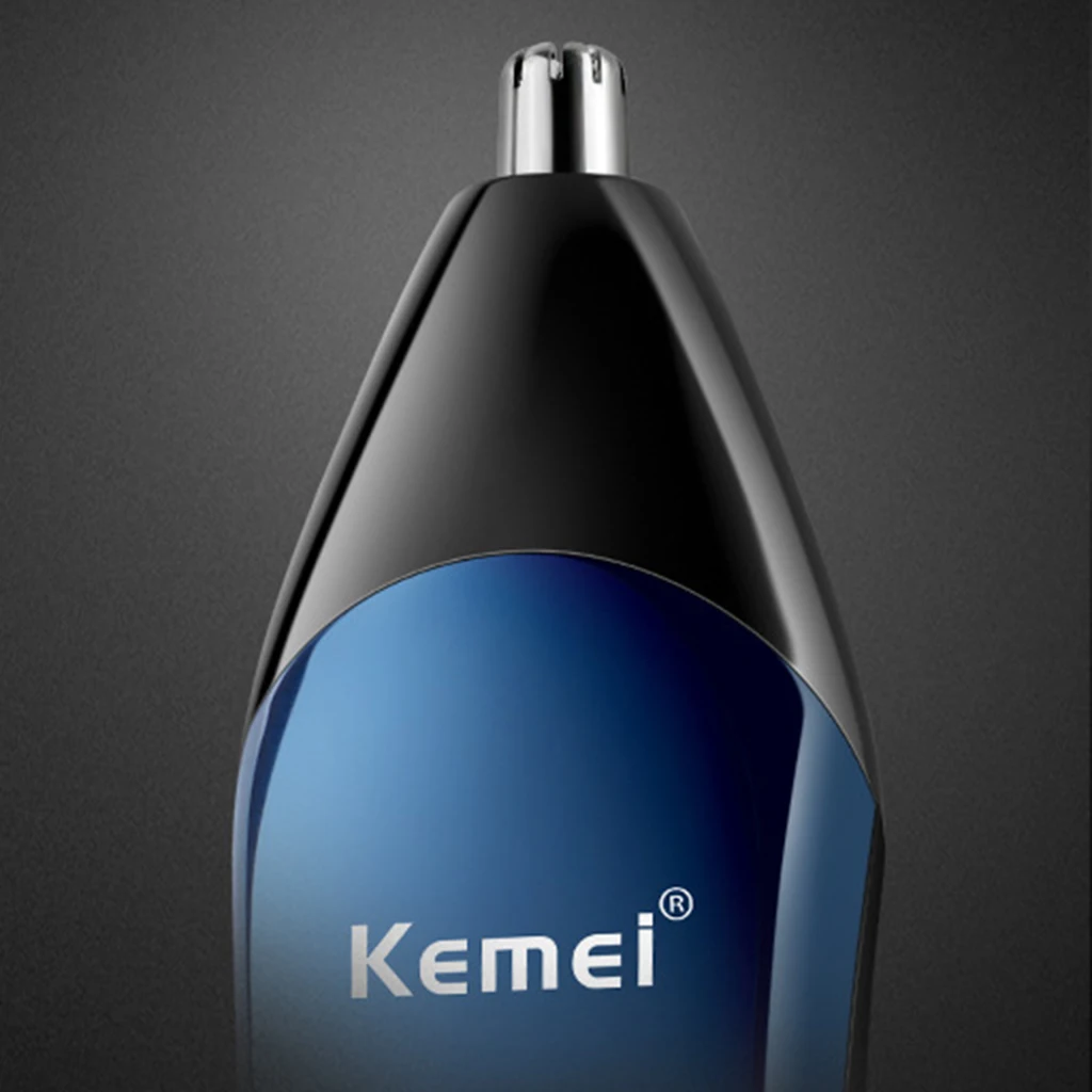 Kemei KM-550 Professional Electric Hair Clipper Rechargeable Cordless Beard Trimmer Men Body Nose Trimmer Razors Gift Sets 