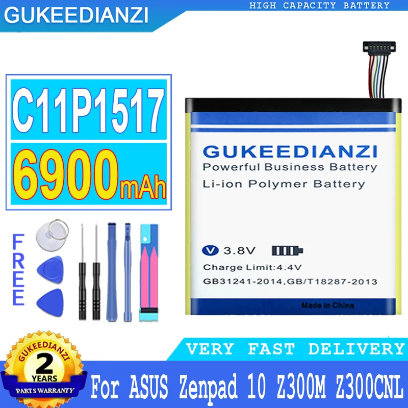 Аккумулятор большой мощности на 6900 мАч для ASUS ZENPAD 10 Z300M Z300CNL 6B P00C ZENPAD10 | Мобильные