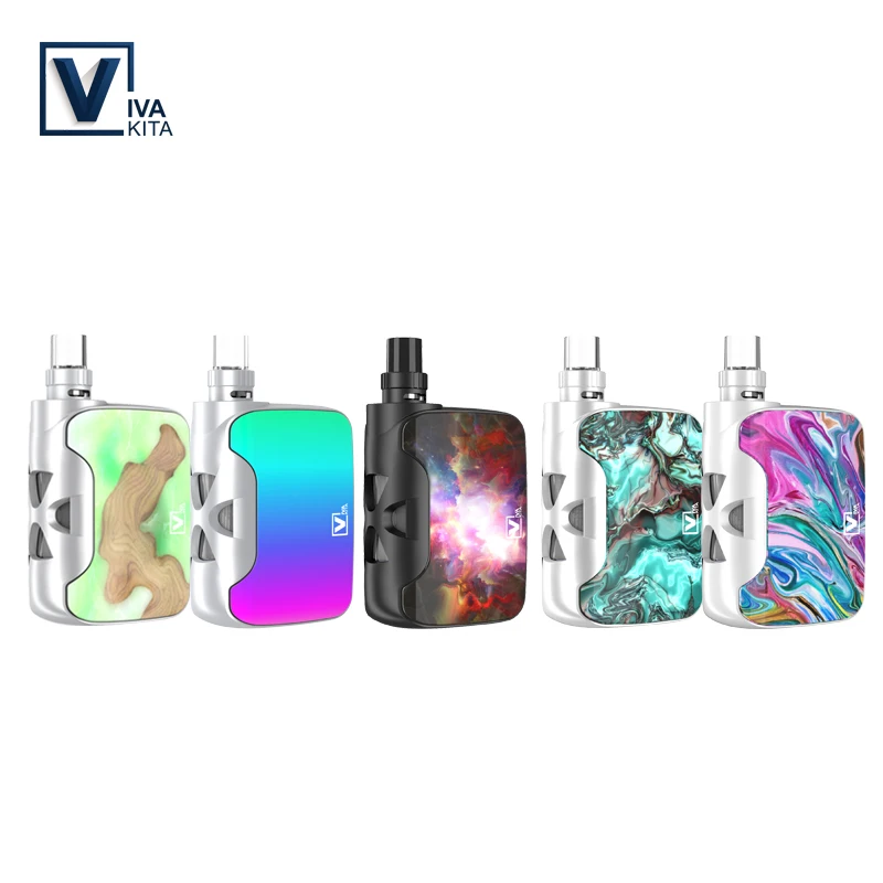 Электронная сигарета вейп Fusion kit 1500mah все в одном 2 мл/3 8 мл распылитель 50 Вт бокс