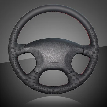 

Auto Braid On The Steering Wheel Cover for Citroen Elysee c-elysee Citroen Xsara Picasso Car Braiding Wheel Covers