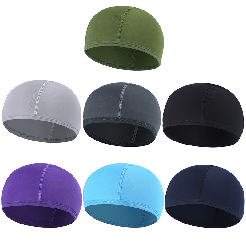 

Motorcycle Bicycle Breathable Headgear for Helmet Sweat Inner Cap Breathable Quick Dry Protective Gears Face Mask Accessories