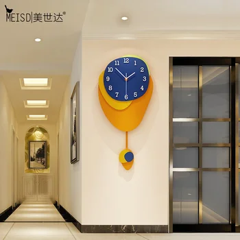 

MEISD Quartz Silent Wall Clocks Large Paints By Number Home Watch Wall Art Poster Decoration Living Room Horloge Free Shipping