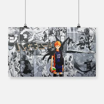 

Shoyo Hinata Haikyuu!! Anime Poster Canvas Painting Wall Art Decor Living Room Bedroom Study Home Decoration Prints