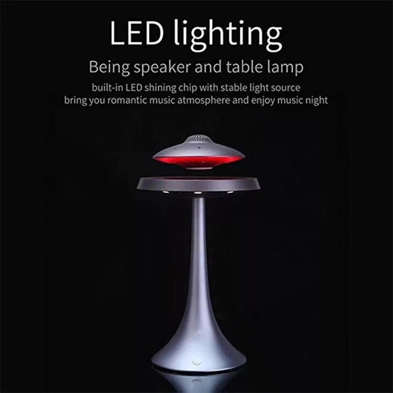 UFO Magnetic Levitation Bluetooth Speaker Lamp