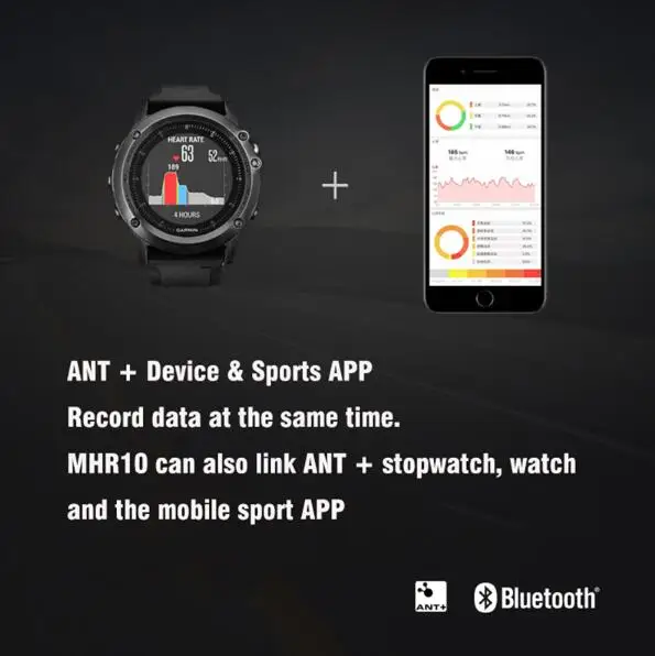 Magene MOVER Bluetooth 4,0 ANT+ датчик сердечного ритма Совместимость GARMIN Bryton IGPSPORT компьютер для бега велосипеда монитор сердечного ритма