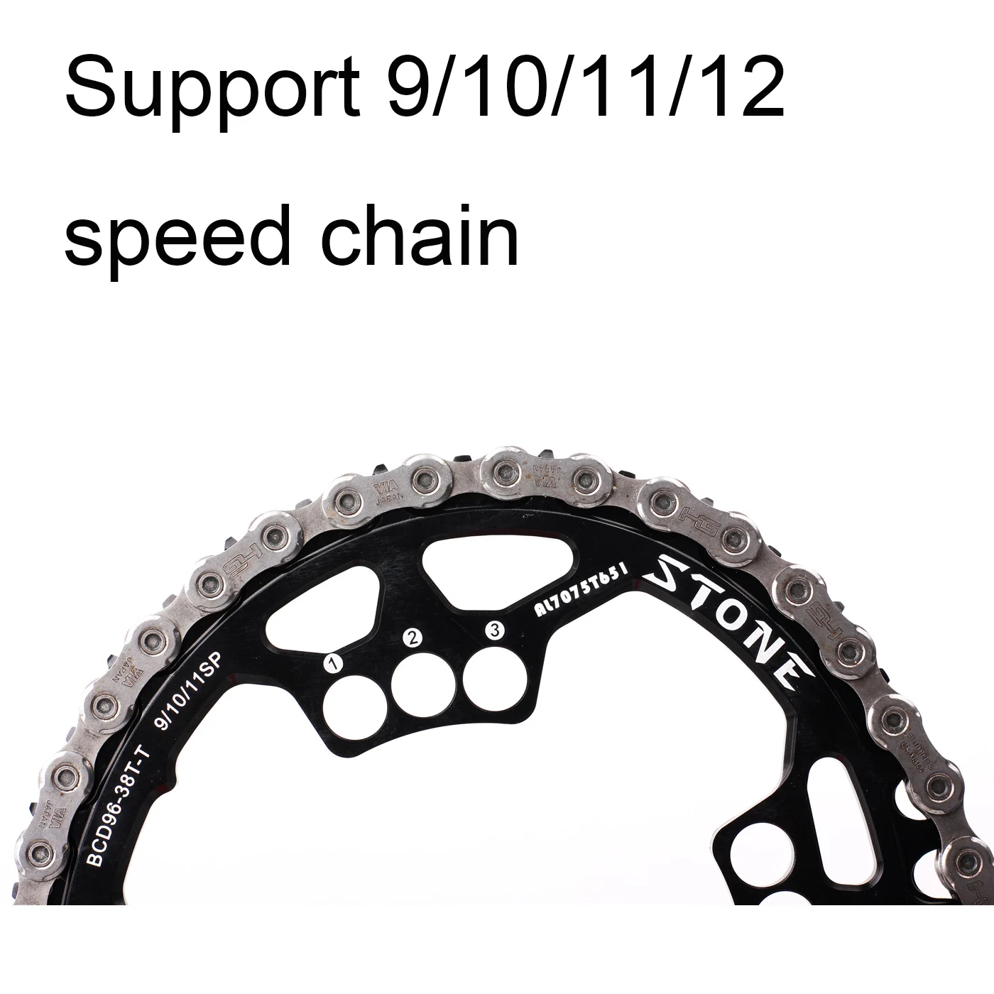 Деталь Stone 96BCD для велосипеда shimano M782 M621 M4000 32t 34 36 38 40t 42 44 46 48T MTB Bike 12 s зубчатая