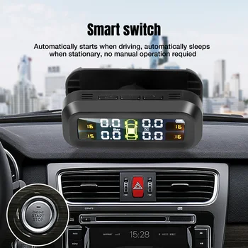Best Price Solar TPMS Car Tire Pressure Alarm Monitor System Display Intelligent Temperature Warning with 4 external Sensors tpms Best Price Solar TPMS Car Tire Pressure Alarm Monitor System Display Intelligent Temperature Warning with 4 external Sensors tpms