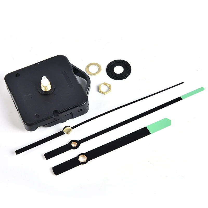 mirror clock Green Luminous Quartz Wall Clock Spindle Movement Mechanism Part DIY Repair Kit Wall Clocks discount