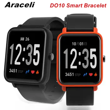 

New DO10 Smart Bracelet WatchHeart Rate Monitor Alarm Clock Activity Tracker SmartBracelet Wristband Band DO10 Smart Bracelet