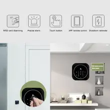 DC4.5V GSM беспроводной инфракрасный детектор движения настенный приложение управление автоматический набор сигнализации учитесь 100 Беспроводные зоны обороны